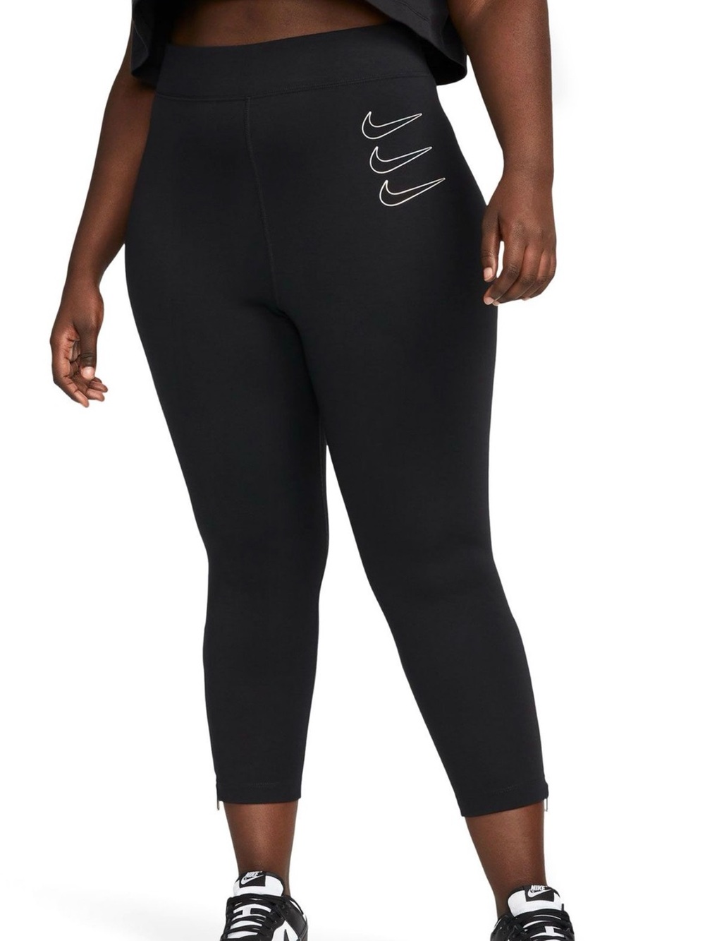 Sportswear Graphic High-Rise Leggings (Plus Size)